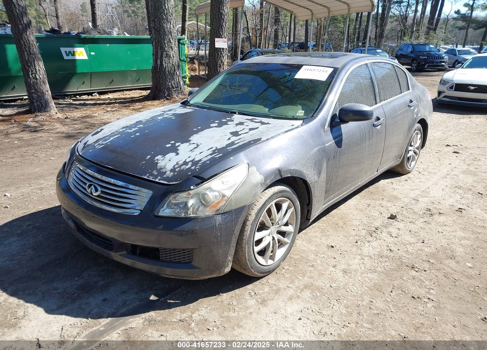 2008 INFINITI G35X VIN: JNKBV61F08M264869