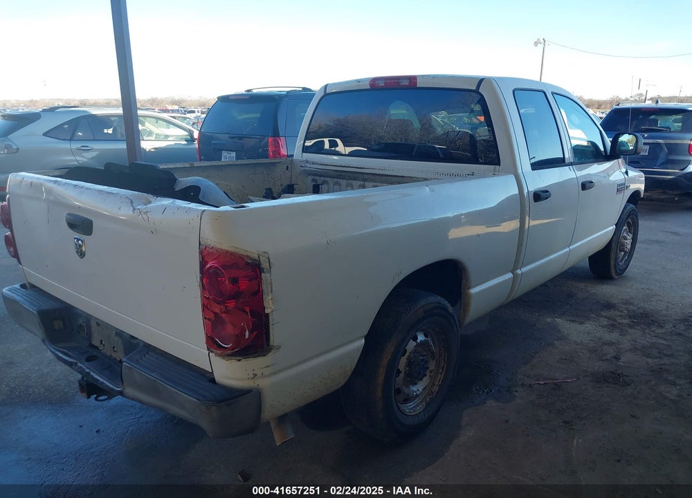 2008 DODGE RAM 2500 ST VIN: 3D7KR28D48G174524
