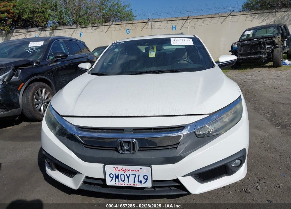 2016 HONDA CIVIC TOURING VIN: 2HGFC3B96GH352649