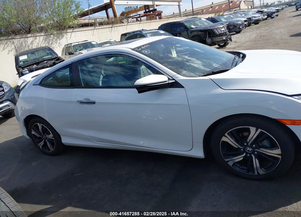 2016 HONDA CIVIC TOURING VIN: 2HGFC3B96GH352649