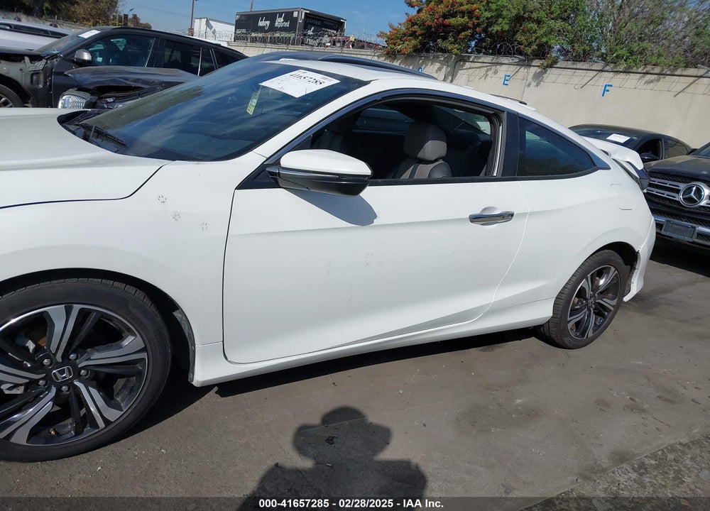 2016 HONDA CIVIC TOURING VIN: 2HGFC3B96GH352649