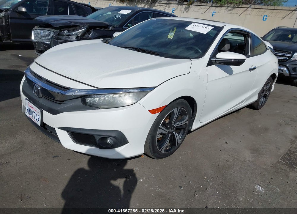 2016 HONDA CIVIC TOURING VIN: 2HGFC3B96GH352649