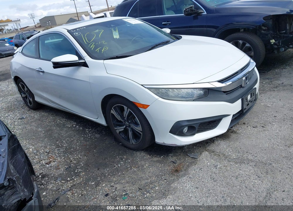 2016 HONDA CIVIC TOURING VIN: 2HGFC3B96GH352649