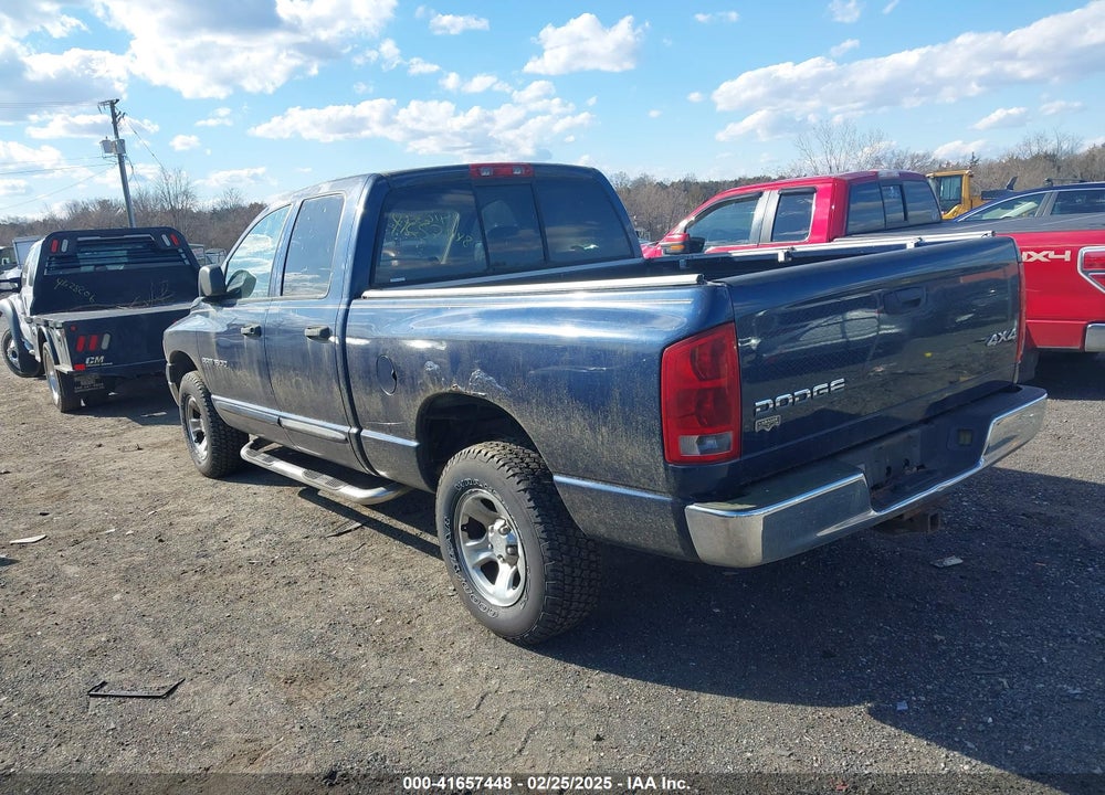 2003 DODGE RAM 1500 SLT/LARAMIE/ST VIN: 1D7HU18Z63S212898