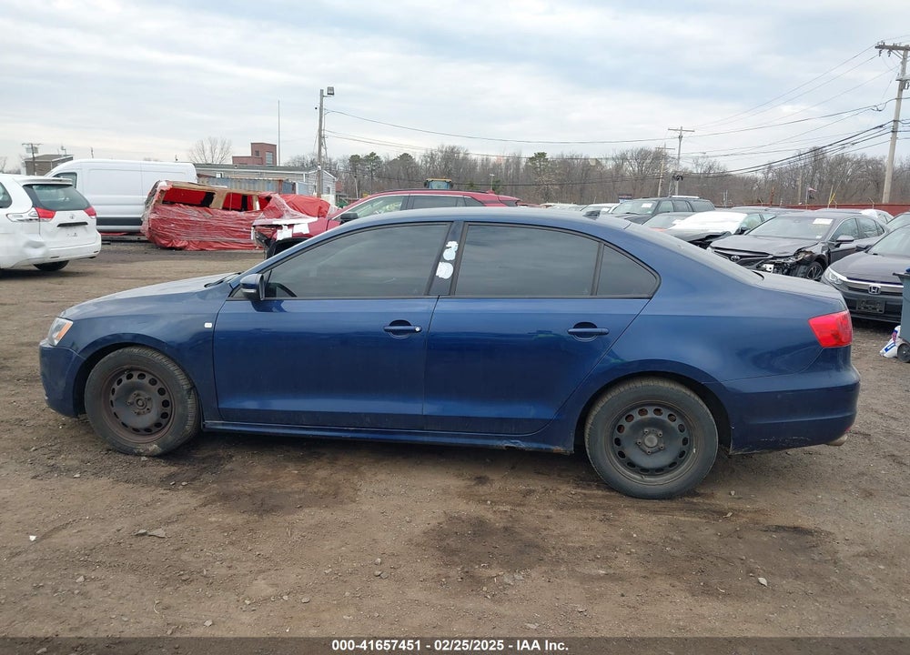 2012 VOLKSWAGEN JETTA VIN: 3VWBP7AJ7CM041809