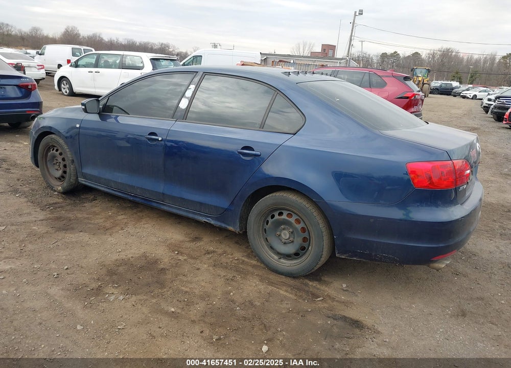 2012 VOLKSWAGEN JETTA VIN: 3VWBP7AJ7CM041809