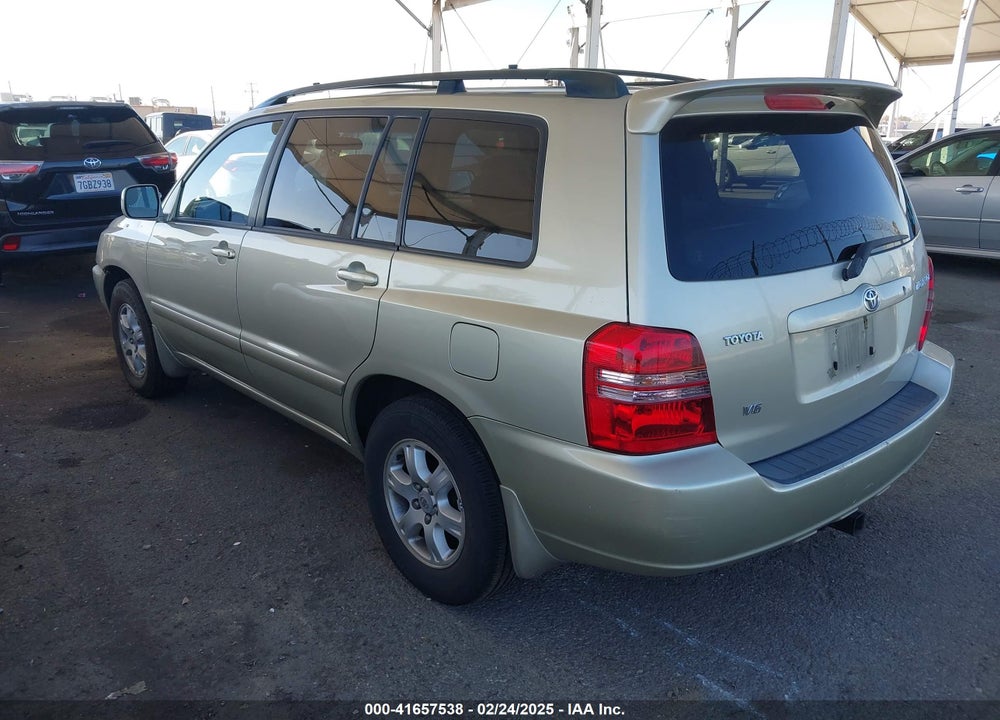 2003 TOYOTA HIGHLANDER V6 VIN: JTEGF21A830101948