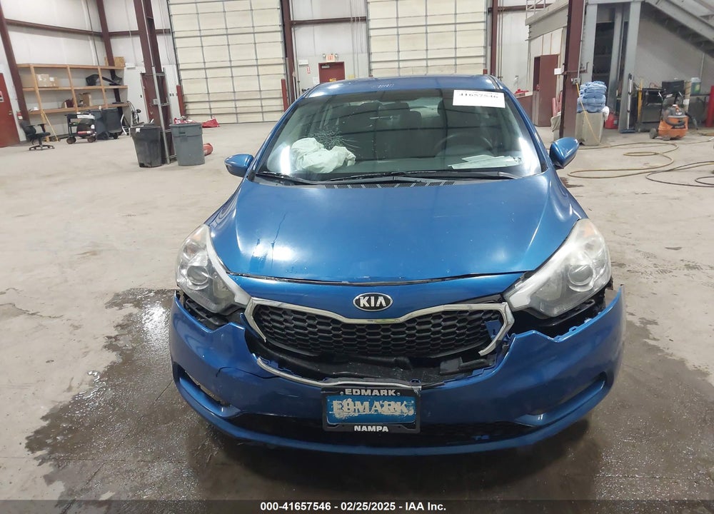 2014 KIA FORTE VIN: KNAFX4A65E5155781