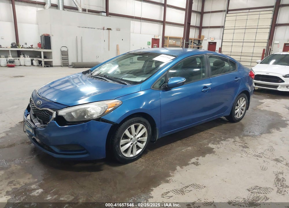 2014 KIA FORTE VIN: KNAFX4A65E5155781