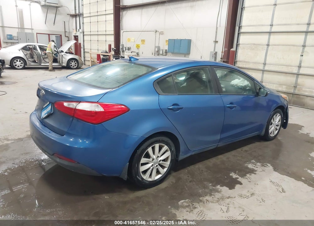 2014 KIA FORTE VIN: KNAFX4A65E5155781