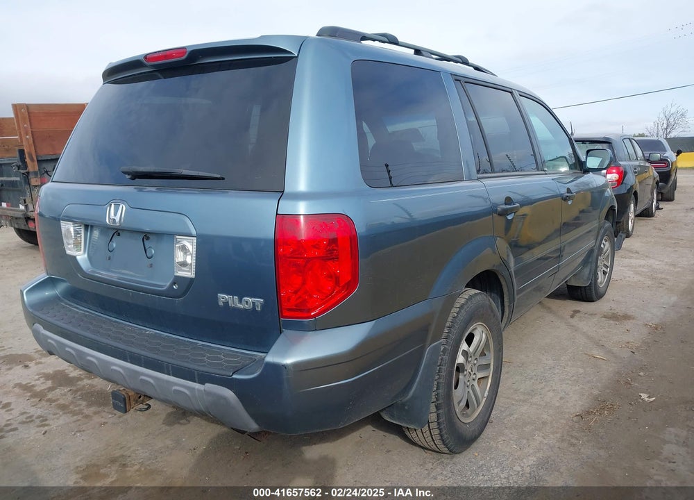 2005 HONDA PILOT EX-L VIN: 2HKYF18595H541338