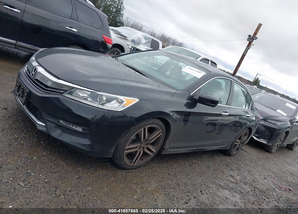 2016 HONDA ACCORD SPORT VIN: 1HGCR2F55GA157935