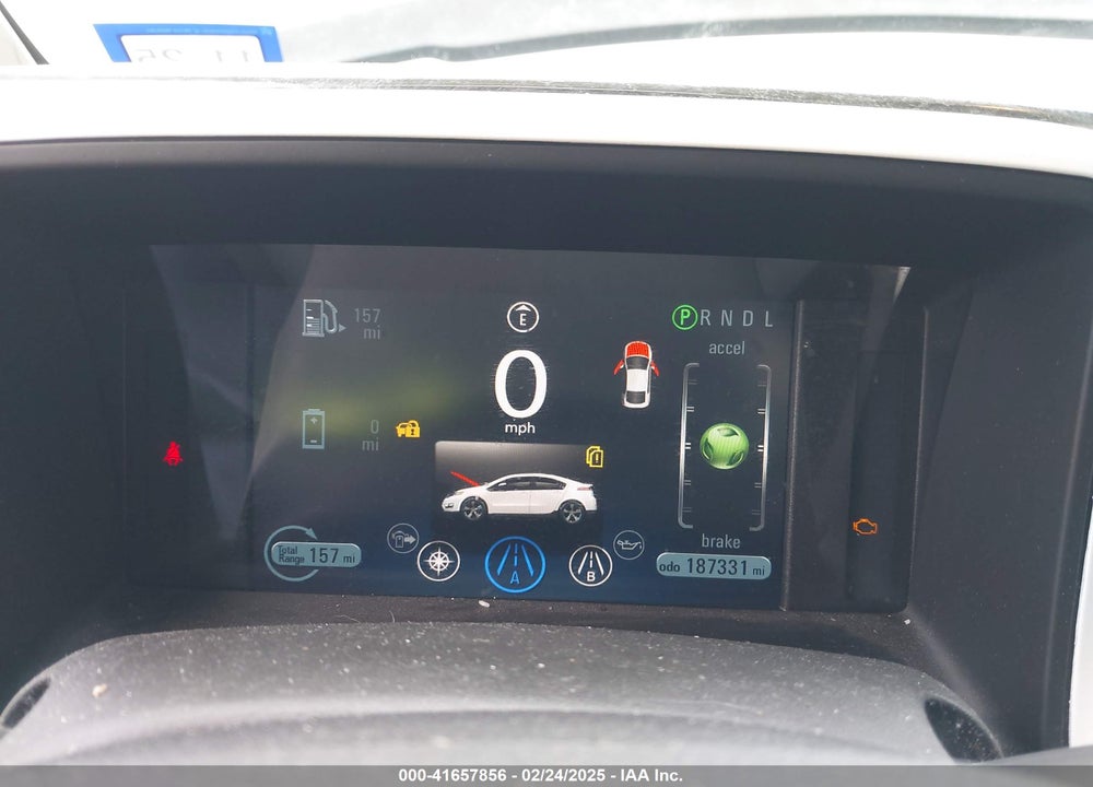 2013 CHEVROLET VOLT VIN: 1G1RE6E44DU108233
