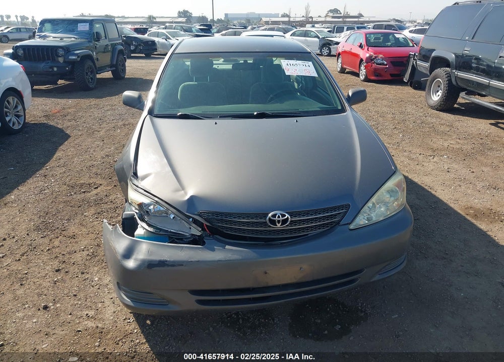 2004 TOYOTA CAMRY LE VIN: 4T1BE32K34U838057