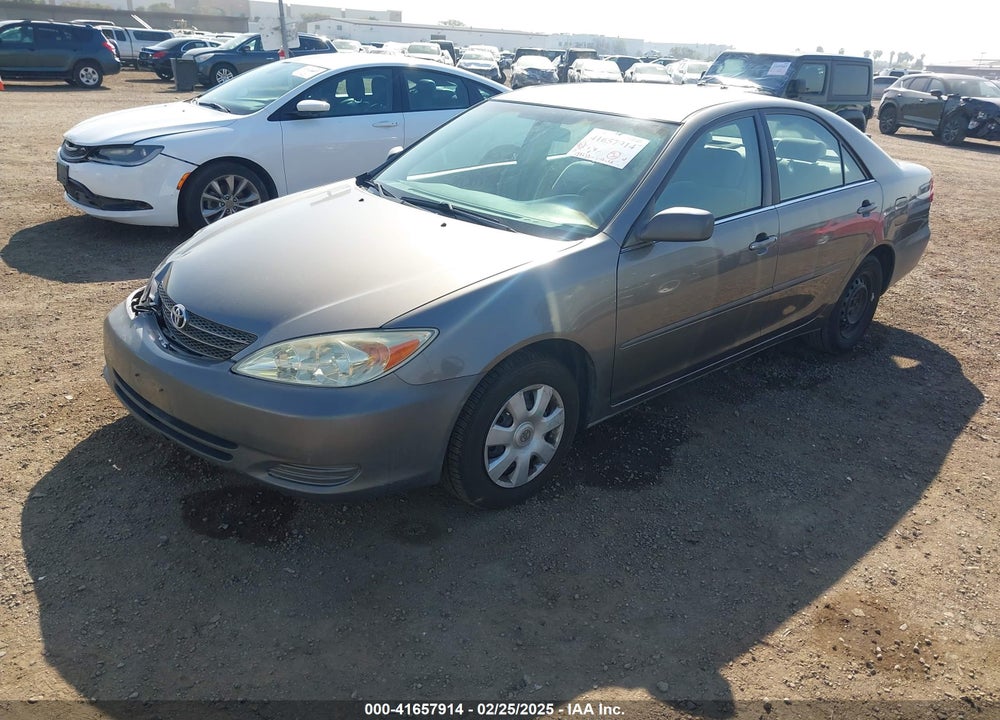 2004 TOYOTA CAMRY LE VIN: 4T1BE32K34U838057