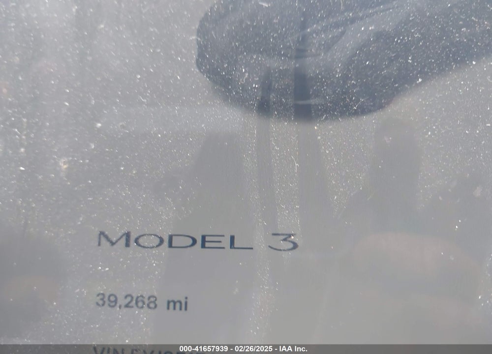 2023 TESLA MODEL 3 REAR-WHEEL DRIVE VIN: 5YJ3E1EAXPF658040