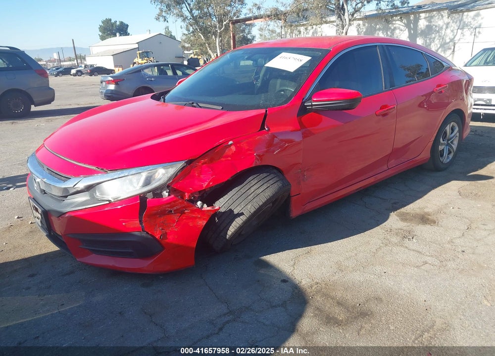 2018 HONDA CIVIC VIN: 2HGFC2F50JH522092