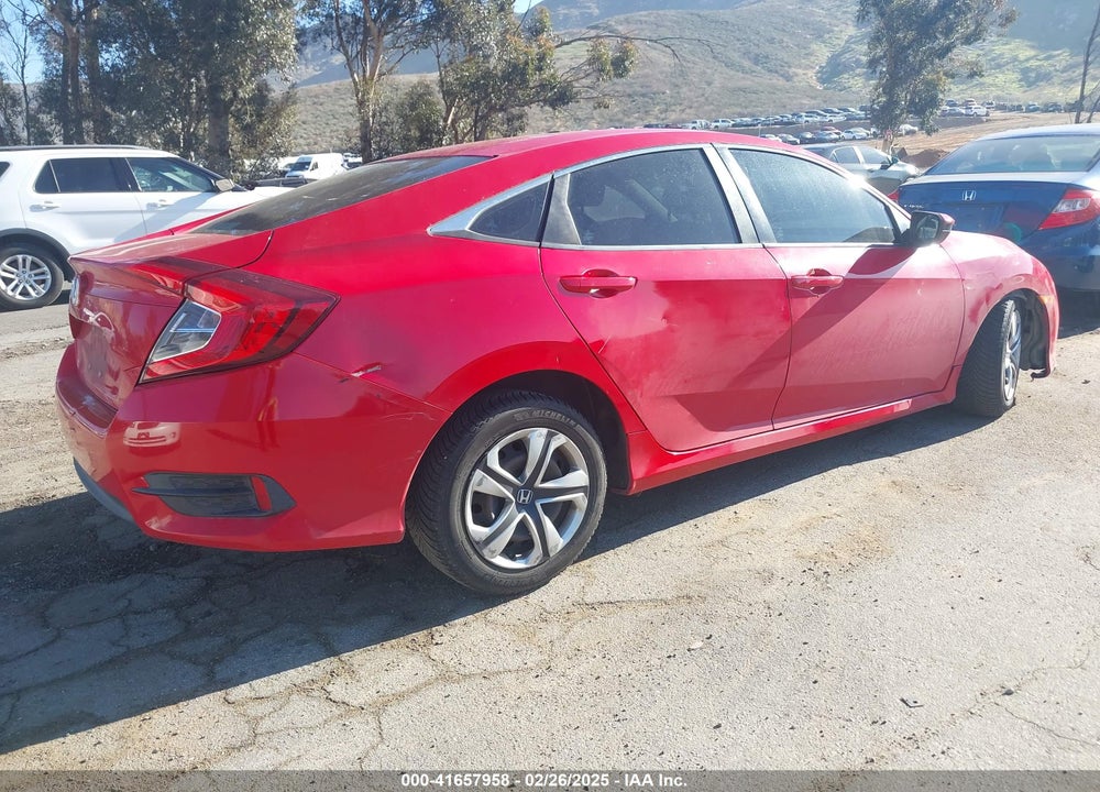 2018 HONDA CIVIC VIN: 2HGFC2F50JH522092