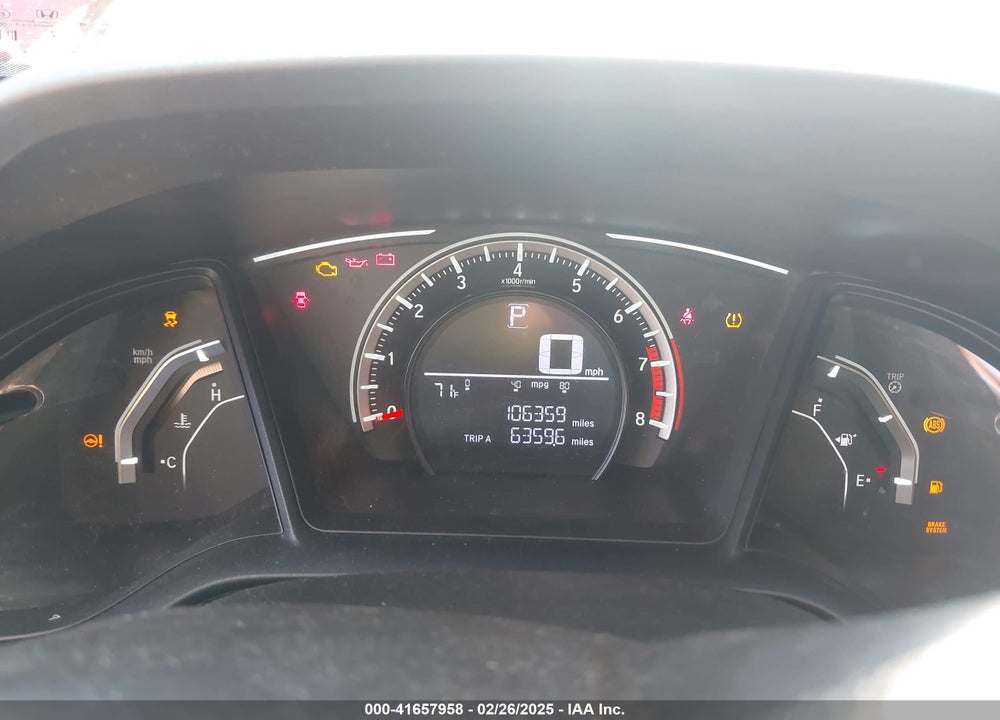 2018 HONDA CIVIC VIN: 2HGFC2F50JH522092