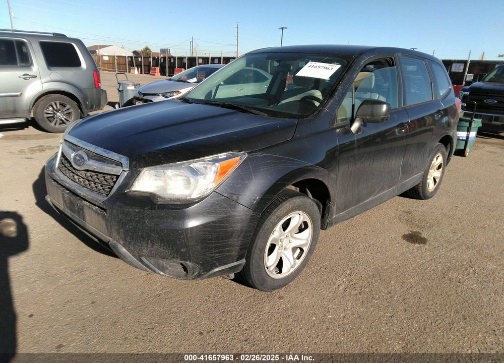 2016 SUBARU FORESTER VIN: JF2SJAAC1GG435780