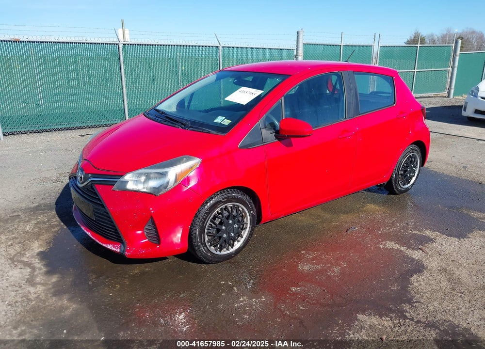 2015 TOYOTA YARIS L VIN: VNKKTUD36FA041657