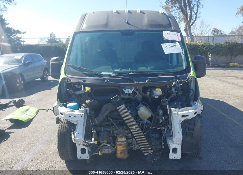 2021 RAM PROMASTER 2500 HIGH ROOF 159 WB VIN: 3C6LRVDG9ME561681