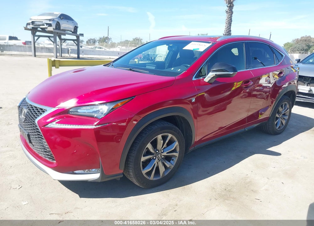 2015 LEXUS NX 200T F SPORT VIN: JTJYARBZ3F2000634