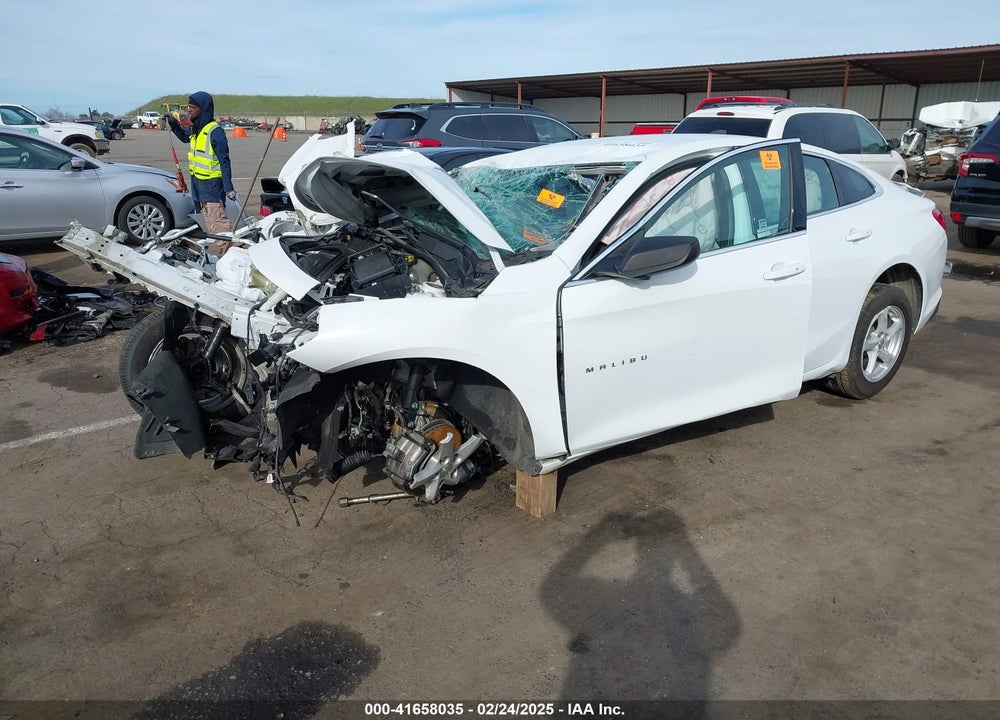 2018 CHEVROLET MALIBU VIN: 1G1ZB5STXJF121163