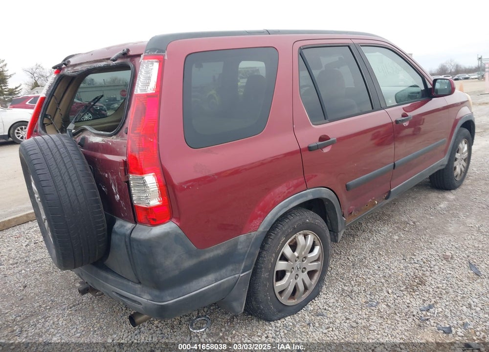 2005 HONDA CR-V EX VIN: JHLRD788X5C018626