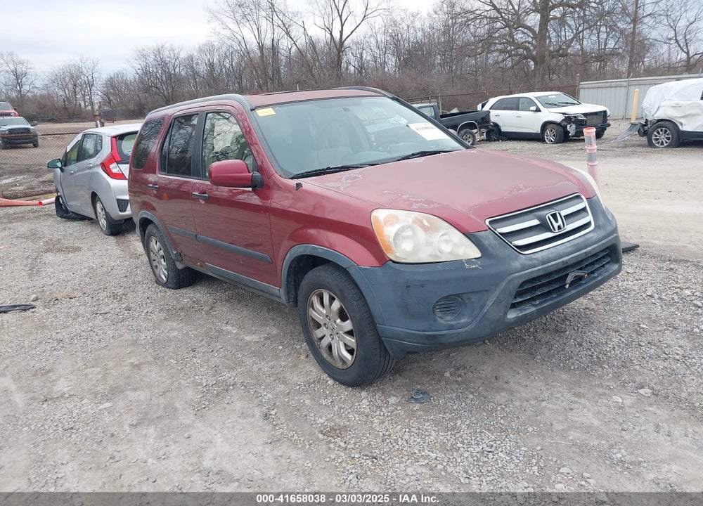 2005 HONDA CR-V EX VIN: JHLRD788X5C018626