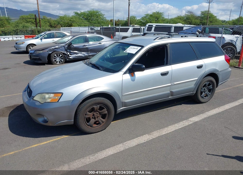 2007 SUBARU OUTBACK 2.5I BASIC VIN: 4S4BP61C877323550
