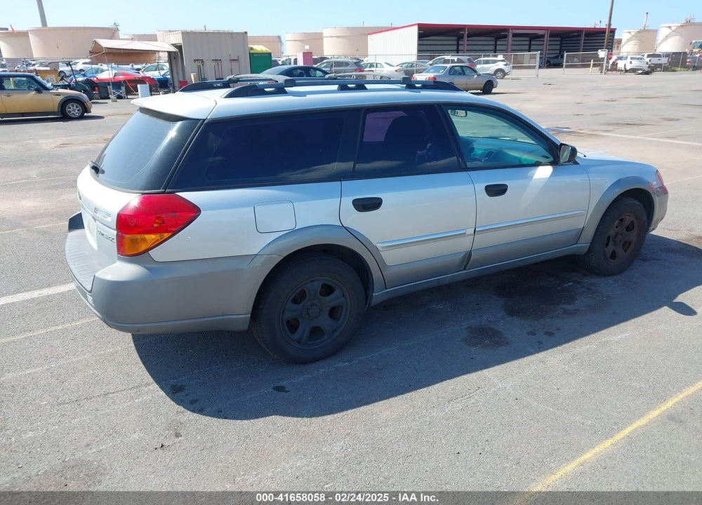 2007 SUBARU OUTBACK 2.5I BASIC VIN: 4S4BP61C877323550