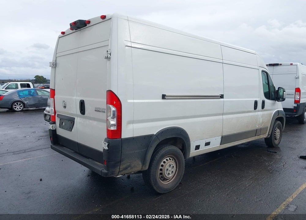 2025 RAM PROMASTER 2500 TRADESMAN HIGH ROOF 159 WB W/PASS SEAT VIN: 3C6LRVDG5SE507517
