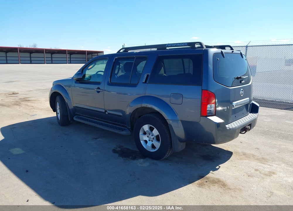 2006 NISSAN PATHFINDER SE VIN: 5N1AR18W56C614070