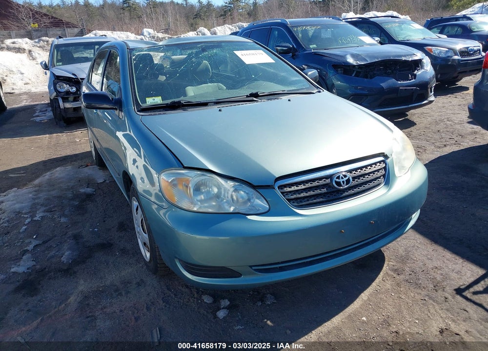 2006 TOYOTA COROLLA VIN: 2T1BR32E76C686660