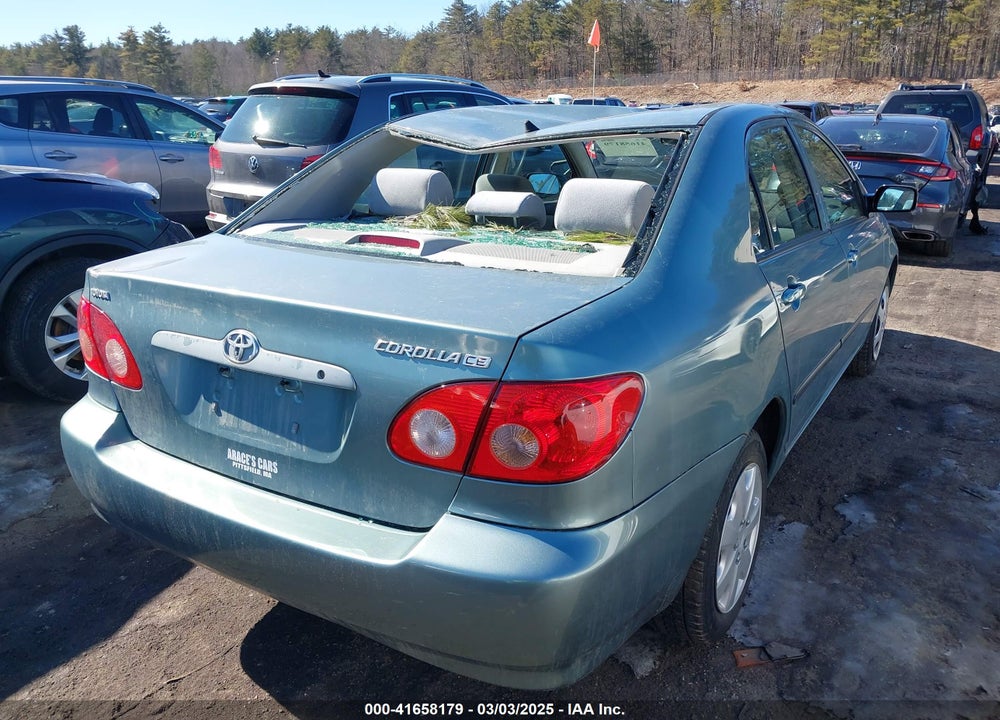 2006 TOYOTA COROLLA VIN: 2T1BR32E76C686660