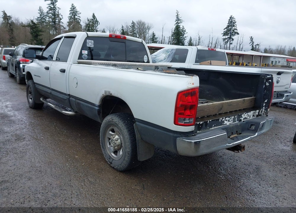 2005 DODGE RAM 2500 SLT/LARAMIE VIN: 3D7KS28CX5G707046