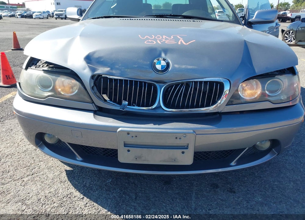 2006 BMW 325CI VIN: WBABW33426PX84492