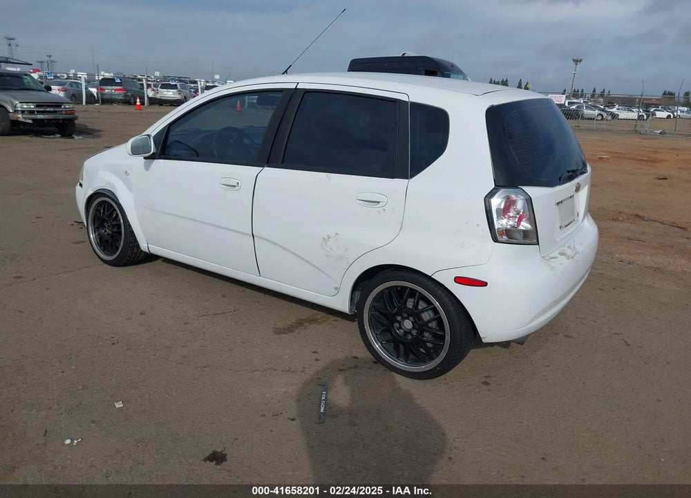 2007 CHEVROLET AVEO 5 SPECIAL VALUE VIN: KL1TD66617B757530