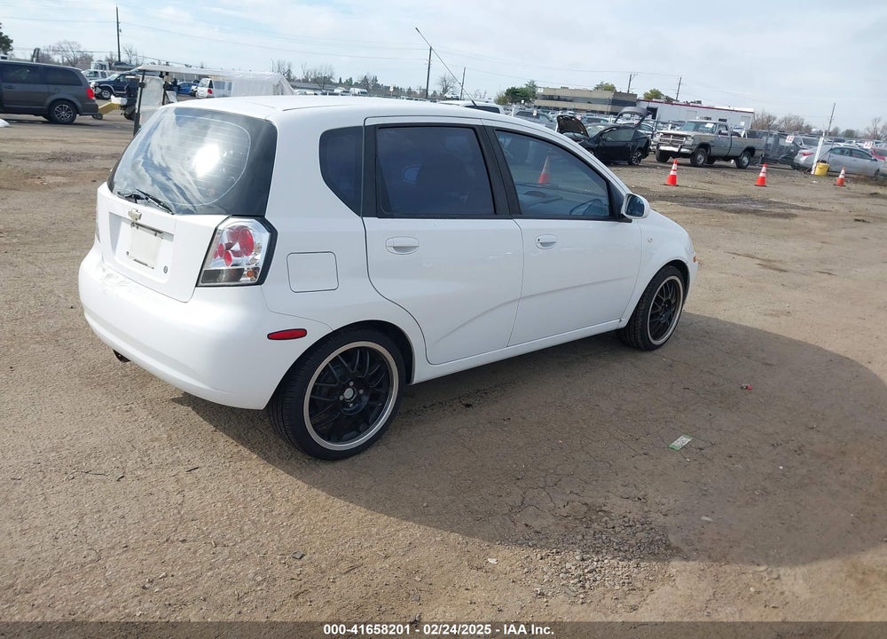 2007 CHEVROLET AVEO 5 SPECIAL VALUE VIN: KL1TD66617B757530