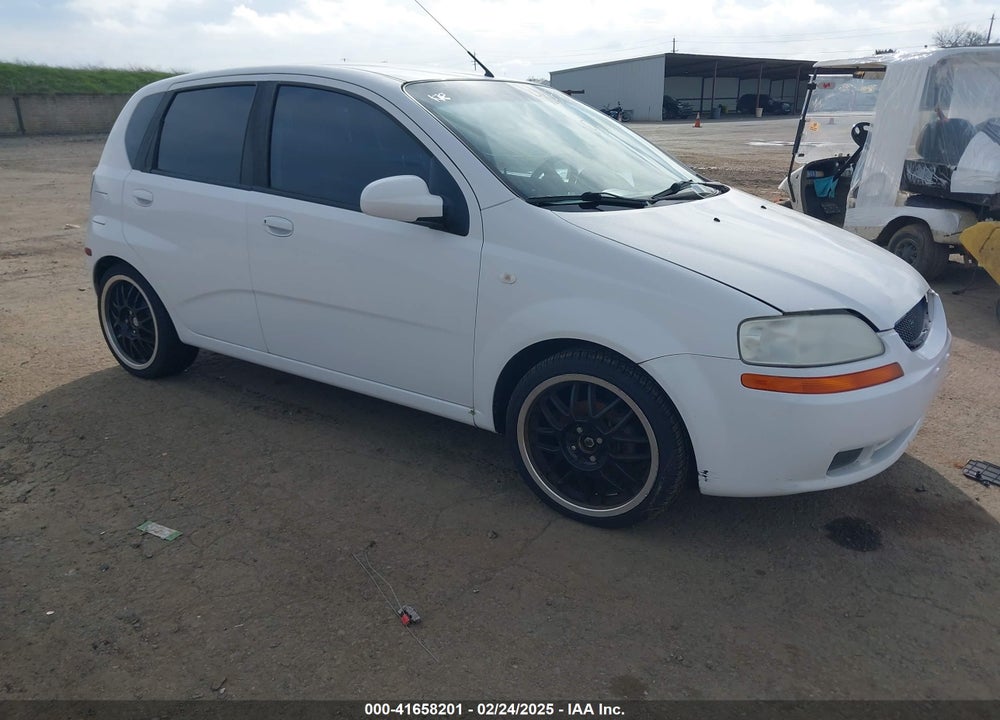 2007 CHEVROLET AVEO 5 SPECIAL VALUE VIN: KL1TD66617B757530
