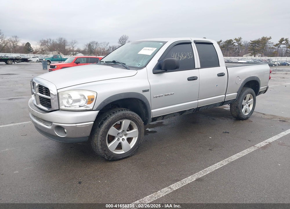 2007 DODGE RAM 1500 SLT/TRX4 OFF ROAD/SPORT VIN: 1D7HU18227S260195