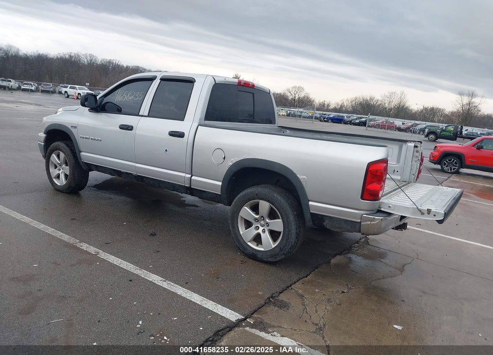 2007 DODGE RAM 1500 SLT/TRX4 OFF ROAD/SPORT VIN: 1D7HU18227S260195