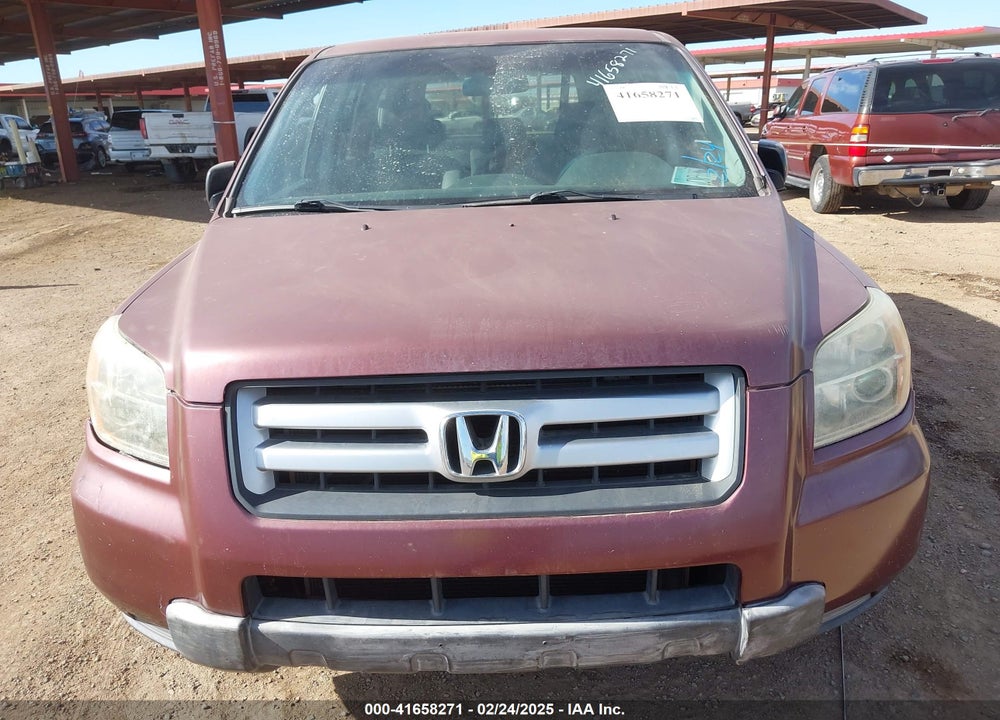 2007 HONDA PILOT LX VIN: 5FNYF281X7B036803