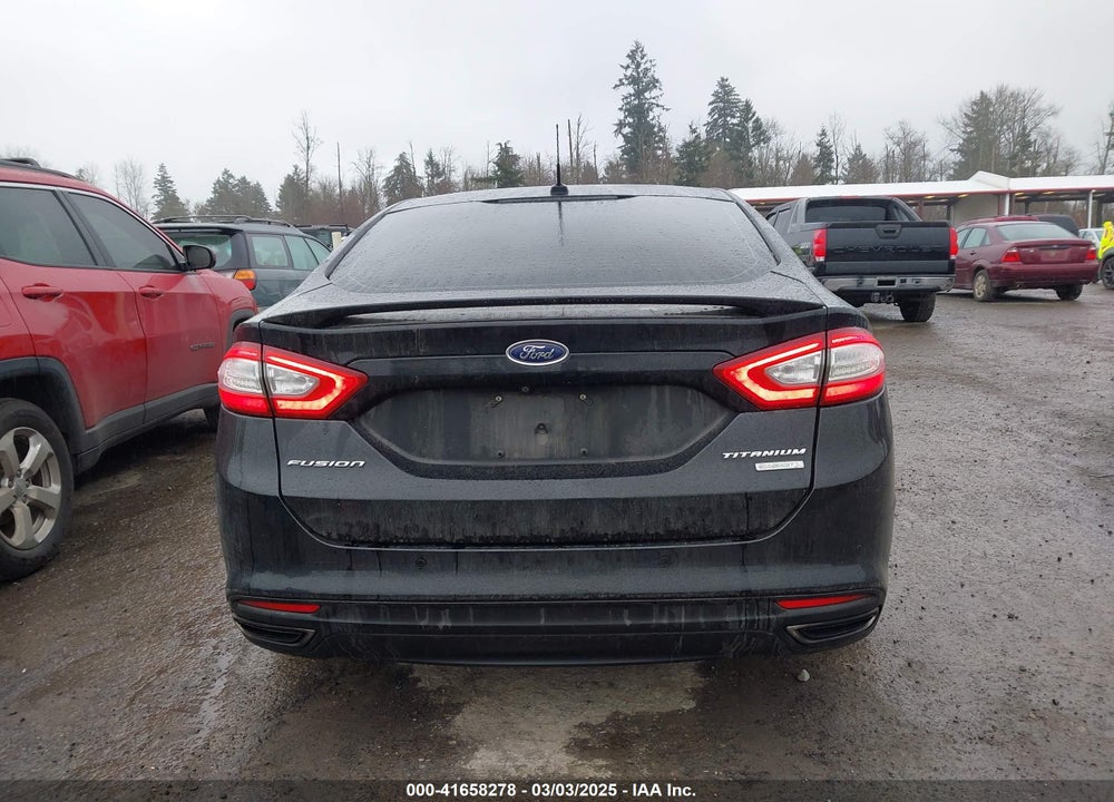 2016 FORD FUSION VIN: 3FA6P0K94GR113600
