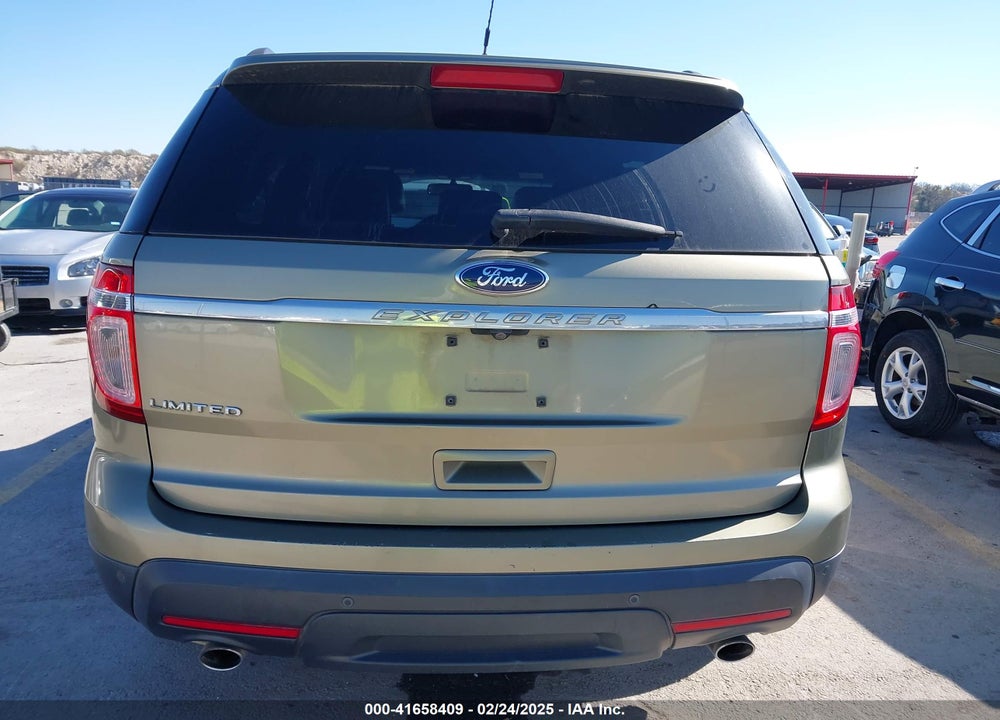 2012 FORD EXPLORER LIMITED VIN: 1FMHK7F8XCGA93877