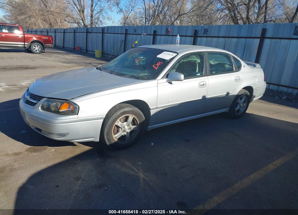 2004 CHEVROLET IMPALA LS VIN: 2G1WH52K349317838