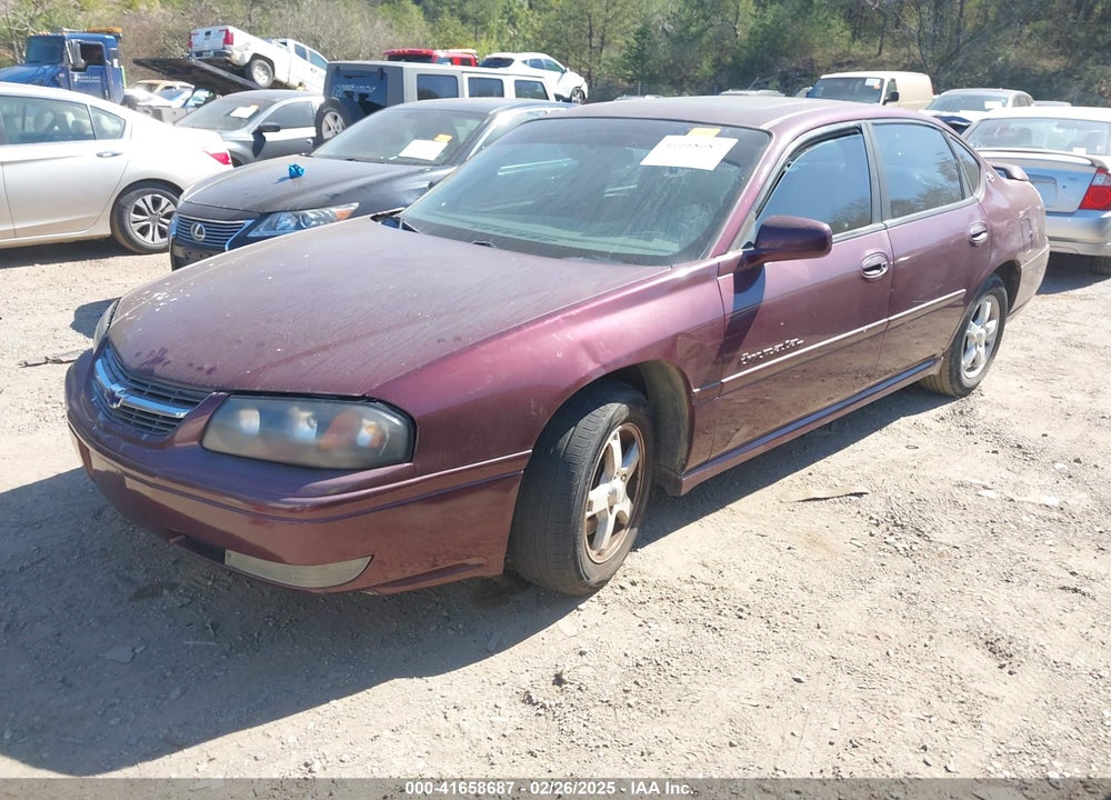 2004 CHEVROLET IMPALA LS VIN: 2G1WH52K949246922