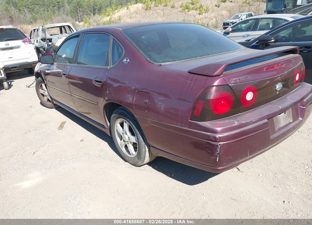 2004 CHEVROLET IMPALA LS VIN: 2G1WH52K949246922