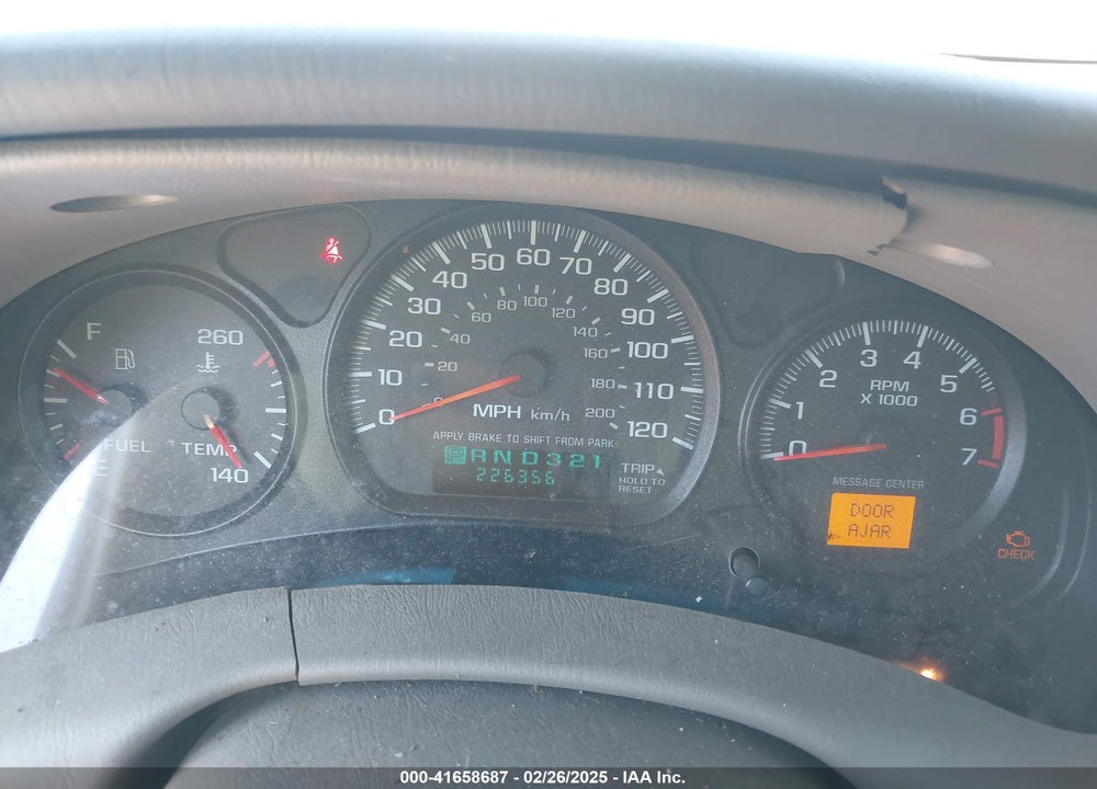 2004 CHEVROLET IMPALA LS VIN: 2G1WH52K949246922